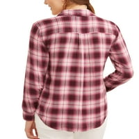 Ženska košulja s pletenom košuljom