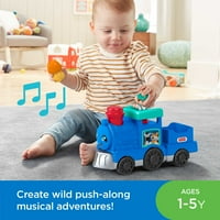 Igračka za vlak u mumbo-mumbo s glazbom i zvukovima, Akcijske figure, igračka za malu djecu