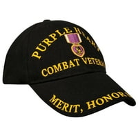 Borbeni veteranski šešir ljubičasto srce
