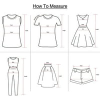Ljetne uštede na rasprodaji Ženske majice plus veličine Ležerne čipkaste obične bluze kratkih rukava s izrezom
