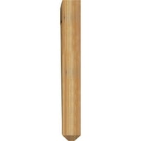 Ekena Millwork 6 W 34 D 46 H Merced Craftsman grubi pilani nosač, zapadni crveni cedar