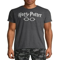 Harry Potter ikonične naočale muške i grafičke majice velikih muškaraca