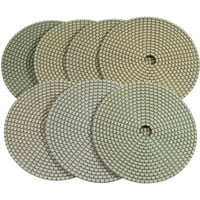9113 9 suhi dijamantni jastučići za poliranje betona, mramora, sedre, terrazza, rubova poda, poliranja radne površine