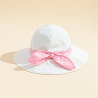 Šešir za sunčanje za djevojčice s jednim otvorom, prozračni sklopivi šešir za sunčanje s prirubnicama, fleksibilna