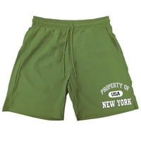 Njujorška Muška imovina, SAD-u-SAD sportske najlonske kratke hlače za trčanje u vojnom stilu, u boji, u boji,
