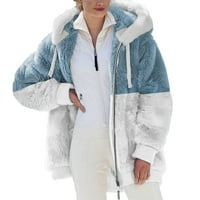 Novi zimski kaputi za žene ženske jakne na rasprodaji Modni Ženski topli kaput s patentnim zatvaračem s dugim