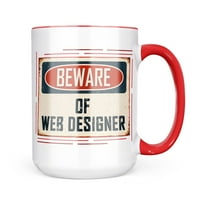Neonblond Čuvajte se internetskog dizajnera Vintage šalica sa smiješnim natpisom poklon za ljubitelje kave i čaja