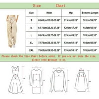 Ženske ležerne hlače za rad ženska modna gamaša s visokim strukom ušivene uzorak uzorak nacrt digitalnih tiskanih