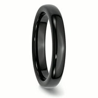 Keramički prsten s crnim poliranjem