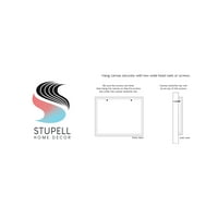 Stupell Industries Moderne linije i apstrakcije oblika Tanke sive detalje, 30, koju je dizajnirala Leah Straatsma