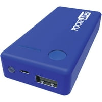 Džepni sok 4000mAh Power Bank, plava