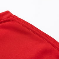 Novi dolasci ženske kapuljače labave kapuljače ženski print pulover dukvica Okrugli vrat kapljice rame dugih rukava