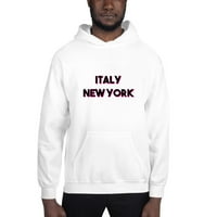 3xl dva tona Italija New York Hoodie pulover dukserica nedefiniranih darova