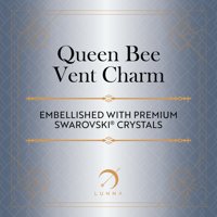 Lunna Queen Bee ukrašena Swarovski kristalima ružičasto zlatni otvor od 1