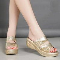 Sandale žene modno ljeto solidne peep noge casual wind platform cipele dame sandale
