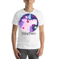 Personalizirana stranka jednorog Stephen kratki rukavi pamučna majica prema nedefiniranim darovima