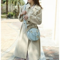 Kolekcija serena ženska torba za crossbody, elegantna torbica za torbice na ramenima Mia k - konjak