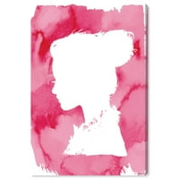 Wynwood Studio 'Romantic Mission' ljudi i portreti zidne umjetničke platnene otisak - ružičasto, bijelo, 20 30