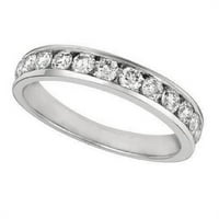 0K dijamantni okrugli prsten, 14k ZLATO-veličina 6,5
