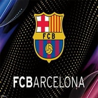 Zidni plakat s logotipom nogometnog kluba Barcelona 22.375 34