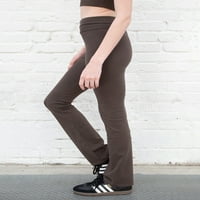 Ženske ležerne hlače visoki struk Rastemljive čvrste hlače za jogu Daily Street
