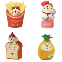 slatka serija naljepnica za hladnjak Japanski rekviziti za kameru minijaturni darovi od smole ukrasi za mačke