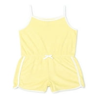 Wonder Nation Girls Terry Romper, veličine 4-16