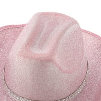 Kaubojski šeširi Taisu, ženski i muški, pahuljasti kaubojski šešir, šešir od filca širokog oboda zapadnog stila