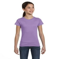Jednobojne majice za djevojčice, pamuk, vruća ružičasta, lavanda, vrijesak, Majica kratkih rukava, Majica