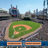 Zidni poster Detroit Tigers-comers Park, 22.375 34