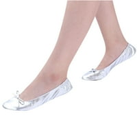 Cathalem baletne cipele sklopive ravne plesne cipele zabava rola papuča za žene prijenosne kućne papuče za žene