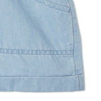 Wonder Nation Girls povlače kratke hlače, veličine 4- & Plus