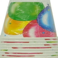 Rođendanske čaše s balonom od 8 pakiranja