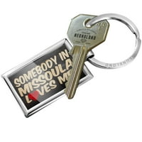 Privjesak za ključeve netko u Missouli me voli, Montana