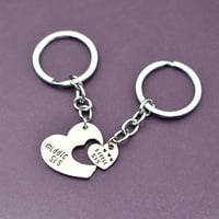 Keychains Dobra sestra Set set ključni lanac kreativna ljubavna privjeska za puzzle torbe ključni prstenovi poklon