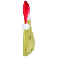 Pozdravni sezonci vješaju Grincha u šeširu Djeda Mraza Dr. Seussa MIB-a
