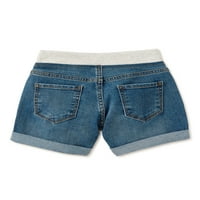 Wonder Nation Girls Bermuda kratke hlače, veličine 5- & Plus