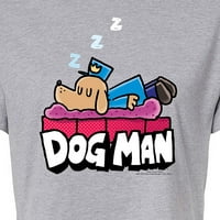 Pas-spavač-ošišana majica od mješavine pamuka za juniore