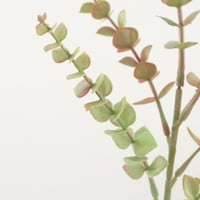 Komplet za ukrašavanje biljaka od realističnih simuliranih grana eukaliptusa, umjetne biljke za uređenje kućnog