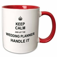 3; ostanite mirni i dopustite planeru vjenčanja da to riješi. smiješni poklon od about-a-dvobojna crvena šalica