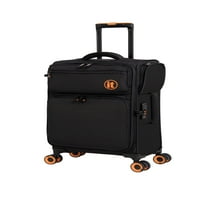 dodatna prtljaga s 22-inčnim kotačićem za ručnu prtljagu na mekoj strani, proširivi Spinner, Crna