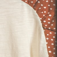 Ženska majica za Bejzbol s dugim rukavima s dugim rukavima s okruglim vratom