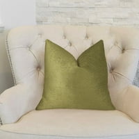 Luksuzni ručno izrađeni jastuk u žutoj i krem boji 12 inča 20 inča