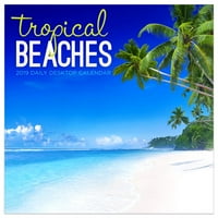 Stolni kalendar tropske plaže