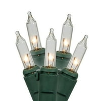 Set Clear Mini božićnih lampica - Zelena žica