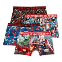 Avengers Boys Boxer Smarths donje rublje, 4-paket, veličine 4-10