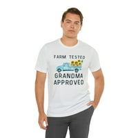 Farma testirana, baka odobrena Vintage majica suncokreta na kamionu kratkih rukava