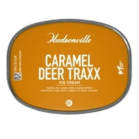 Hudsonville košer karamel jeleni trali sladoled, vanilija s karamelom i čokoladnim šalicama, fl oz