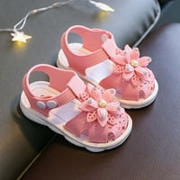 Sandale za djevojčice; rasprodaja; sandale za djevojčice s mašnom i otvorenim prstima; sandale za princeze s mekim