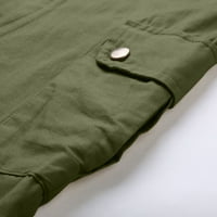 Muške jesenske jednobojne ošišane hlače u donjem dijelu, casual teretne hlače u donjem dijelu, vojska zelena